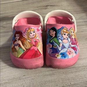 Little Girls Princess Crocs
